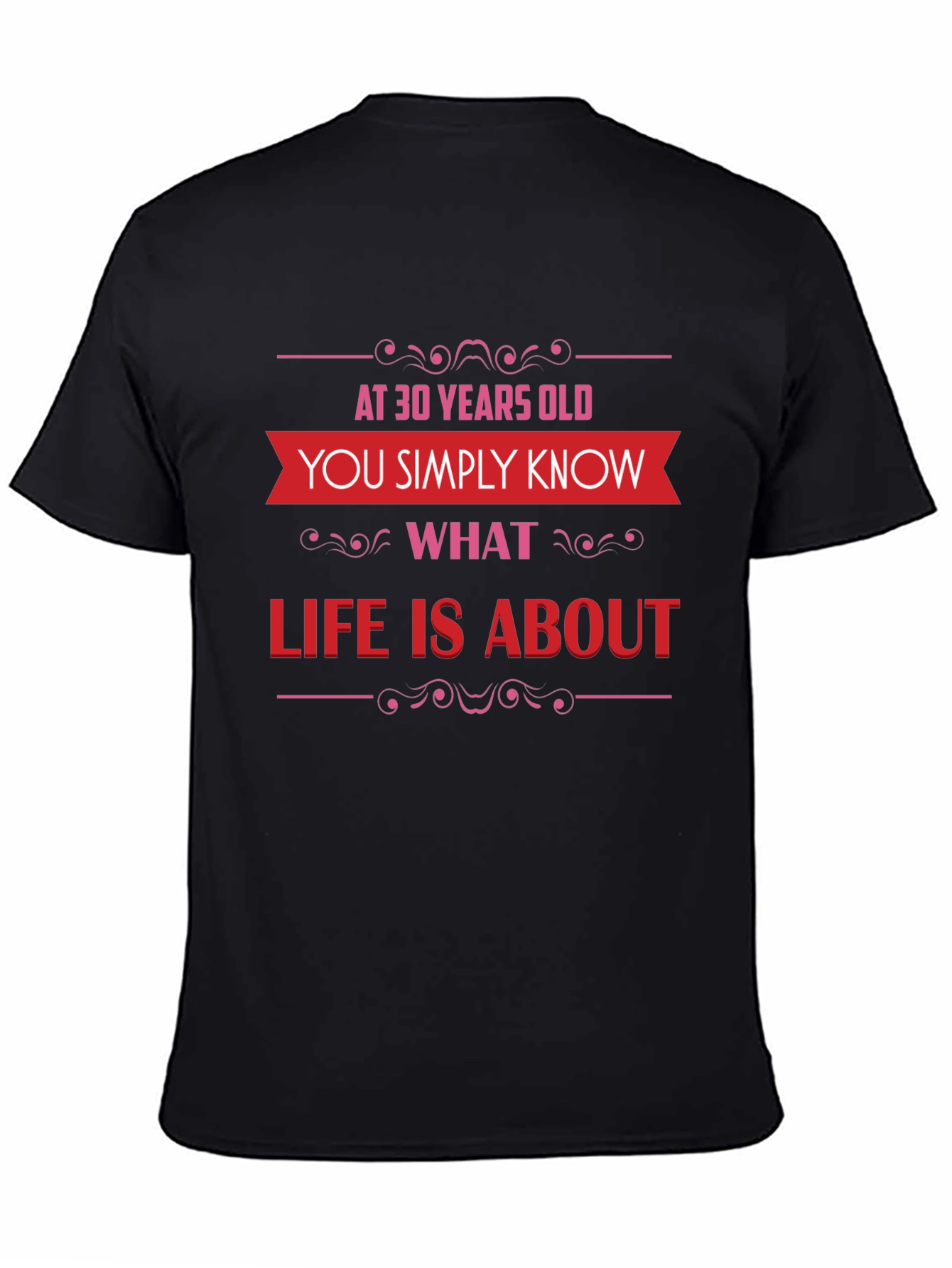 30 Years Old T-Shirt: Know What Life Is About