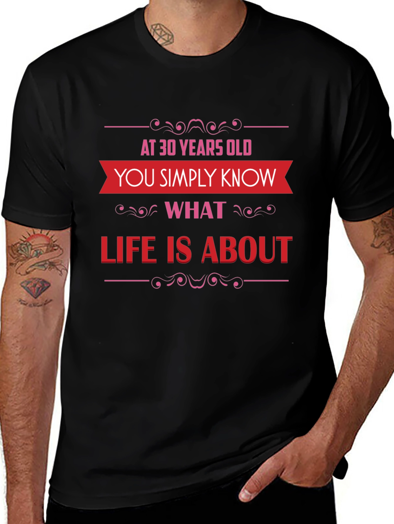 30 Years Old T-Shirt: Know What Life Is About