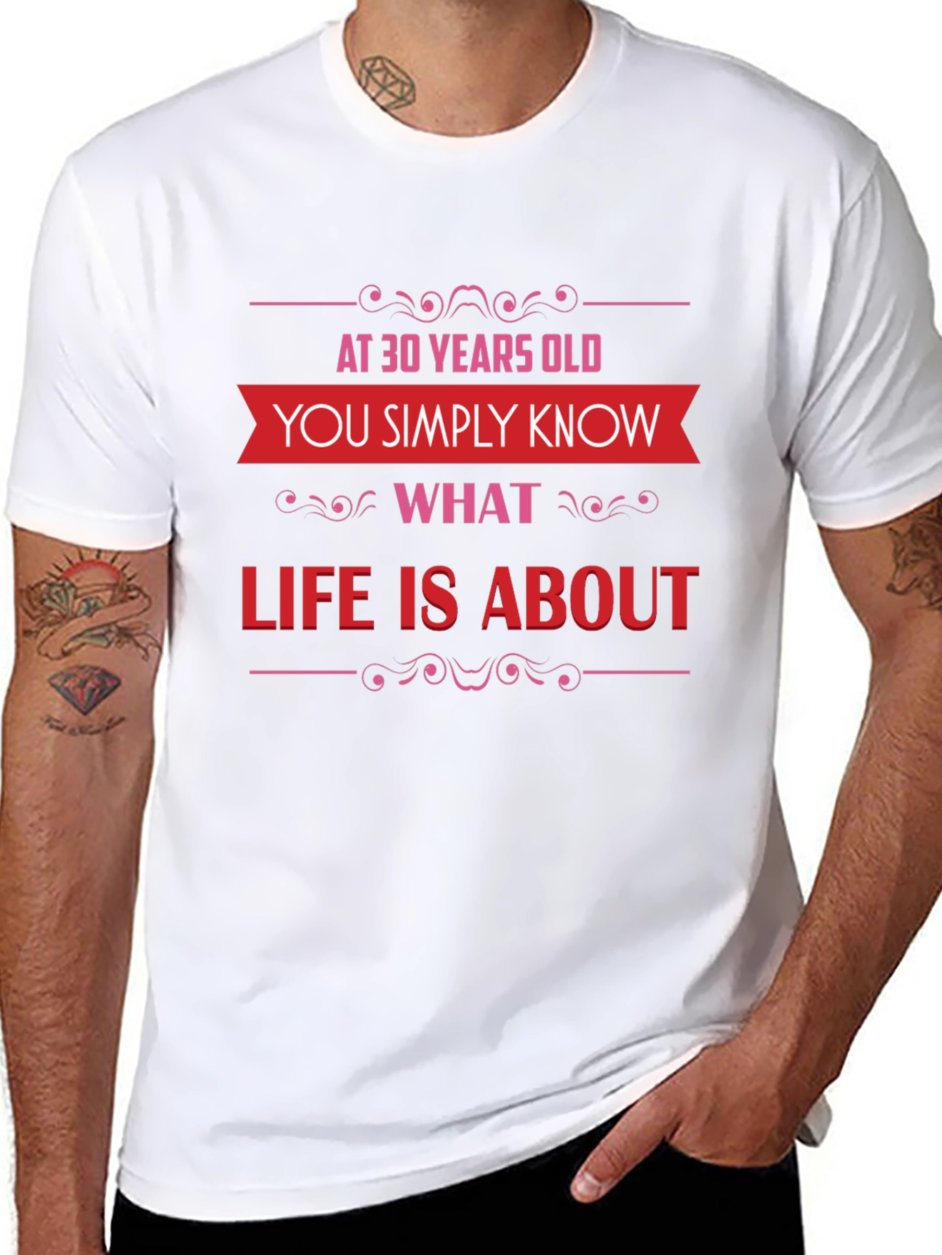 30 Years Old T-Shirt: Know What Life Is About