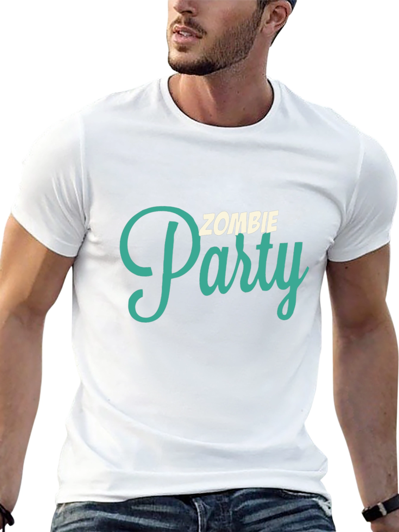 Zombie Party Graphic T-Shirt