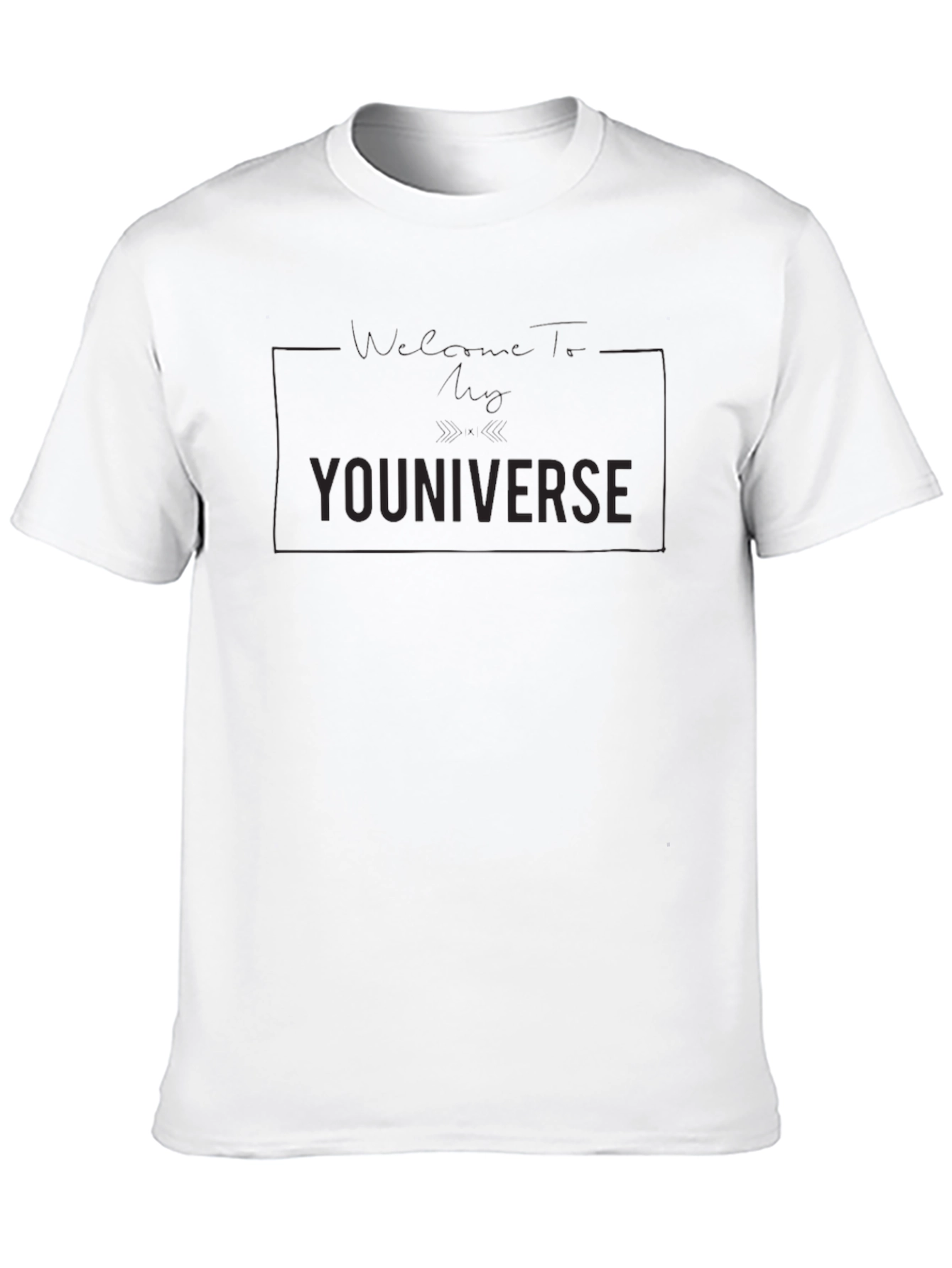 YOUNIVERSE Graphic Tee - Black