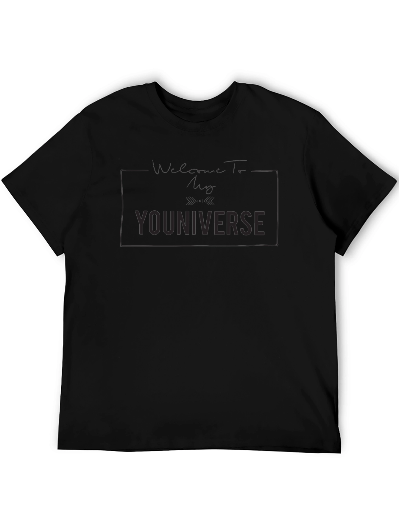 YOUNIVERSE Graphic Tee - Black