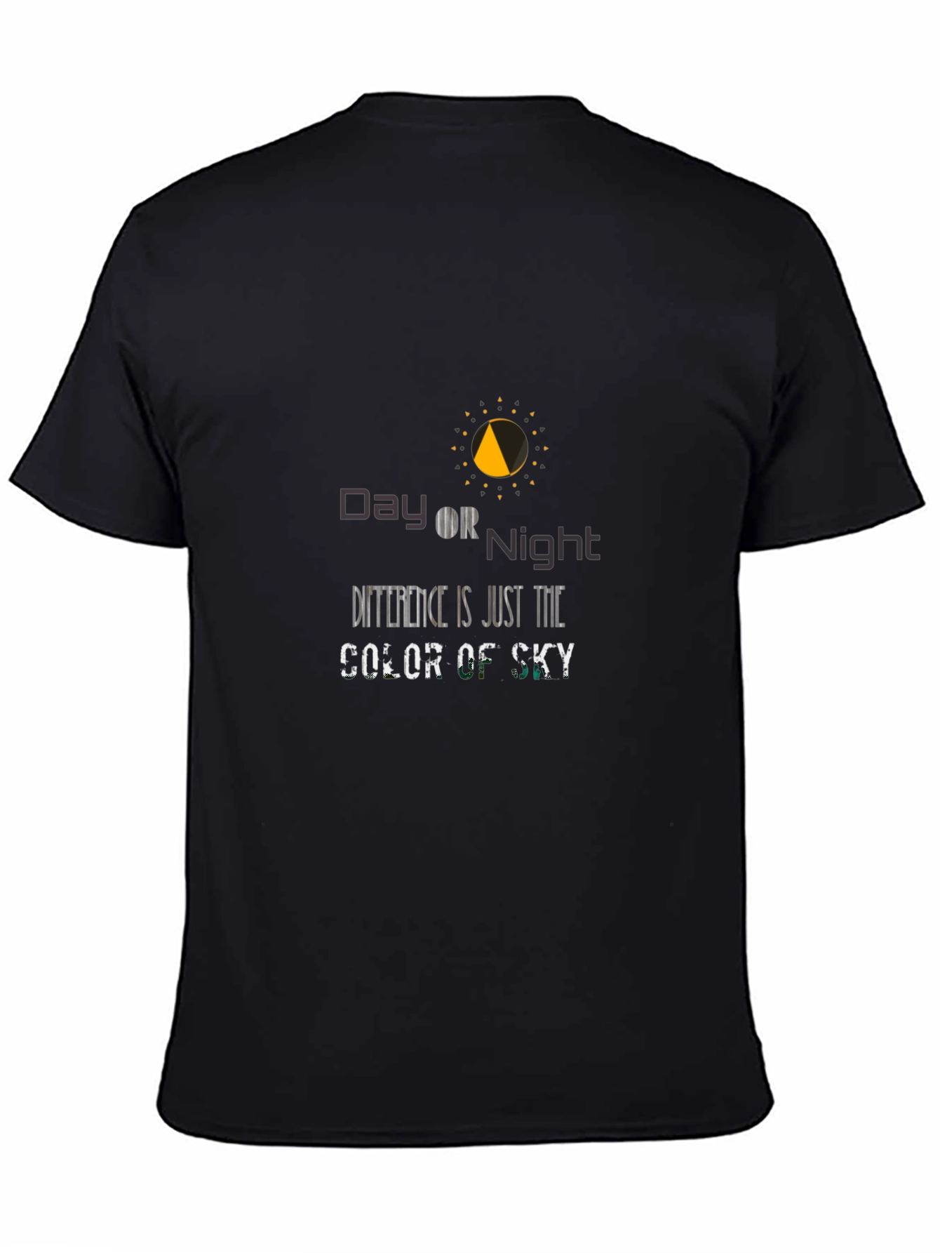 Day or Night Graphic Print T-Shirt