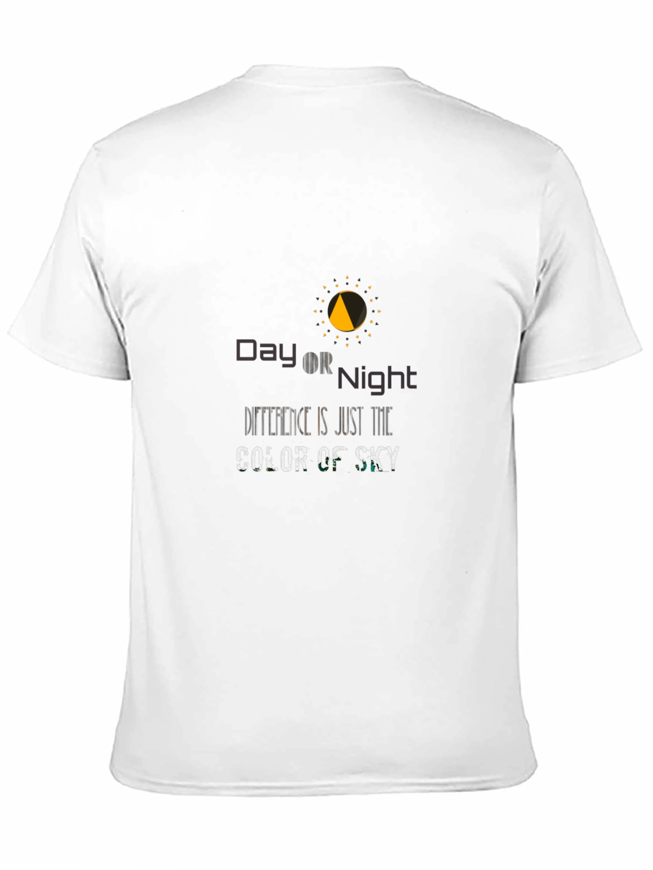 Day or Night Graphic Print T-Shirt