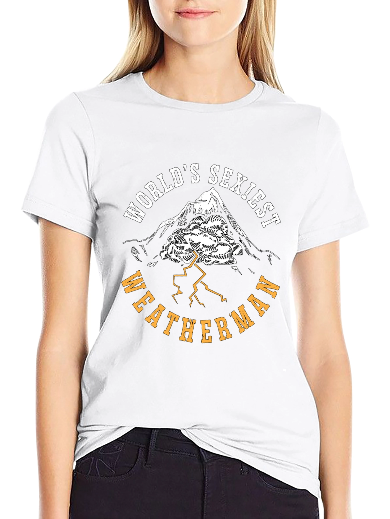 Worlds Sexiest Weatherman Graphic Tee