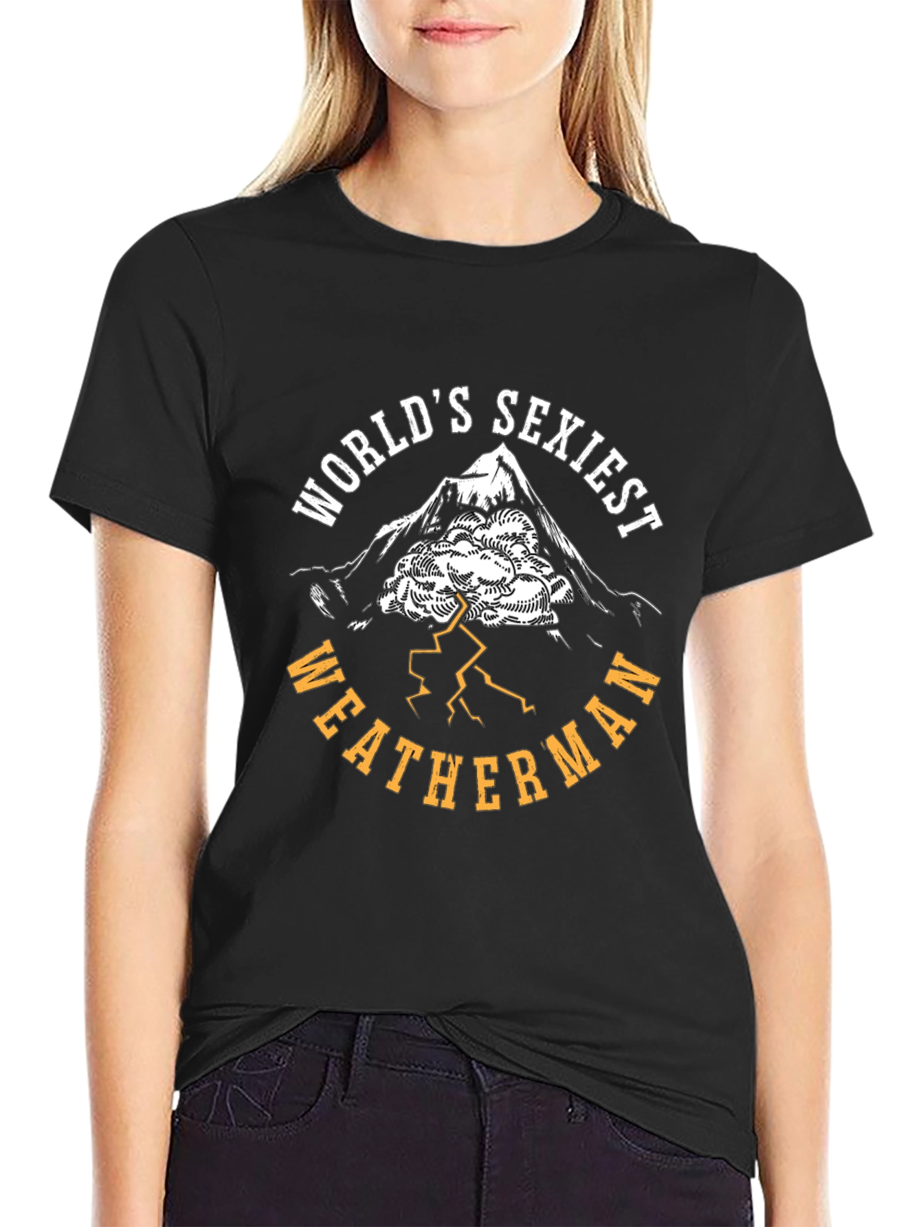 Worlds Sexiest Weatherman Graphic Tee