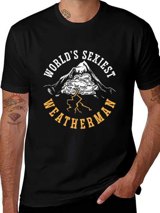 Worlds Sexiest Weatherman Graphic Tee