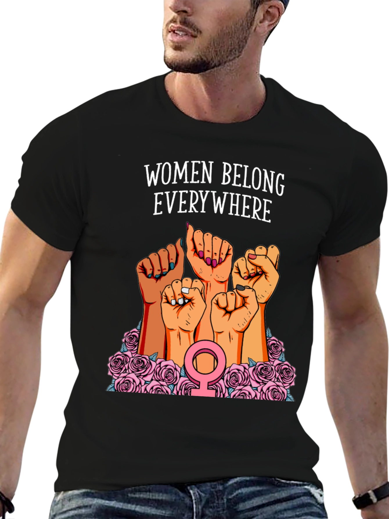 Women Belong Everywhere Graphic Tee