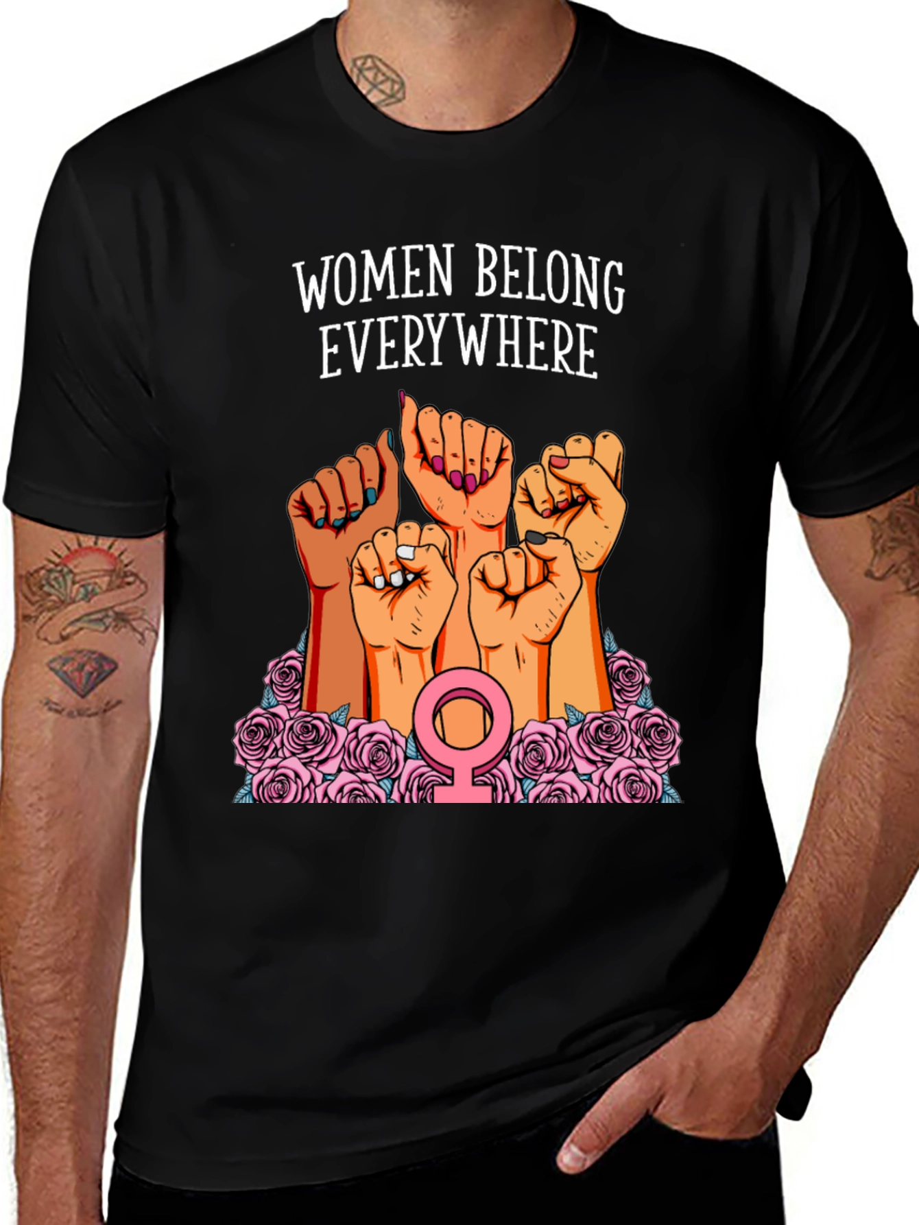 Women Belong Everywhere Graphic Tee