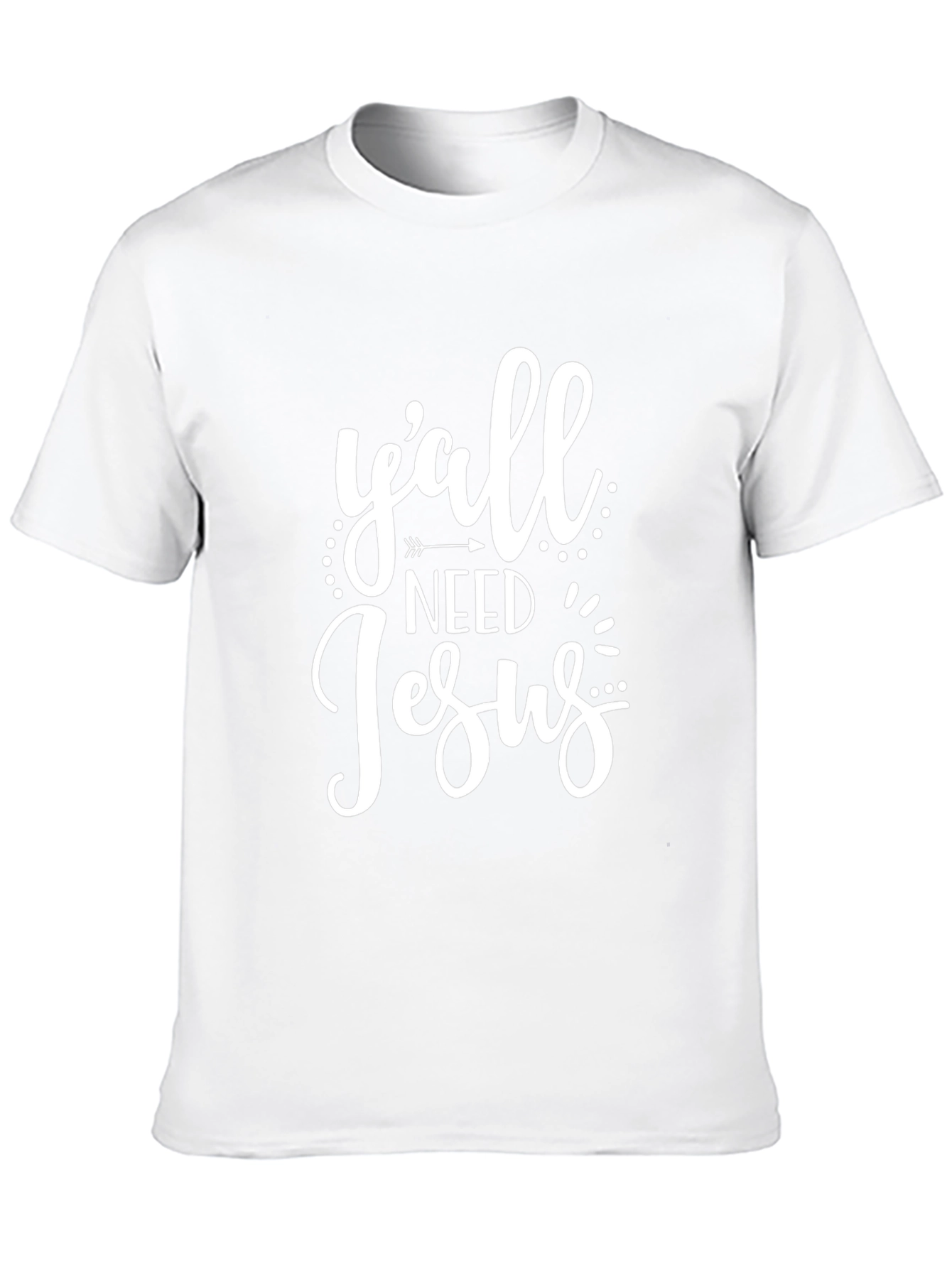 Yall Need Jesus Black Graphic Tee