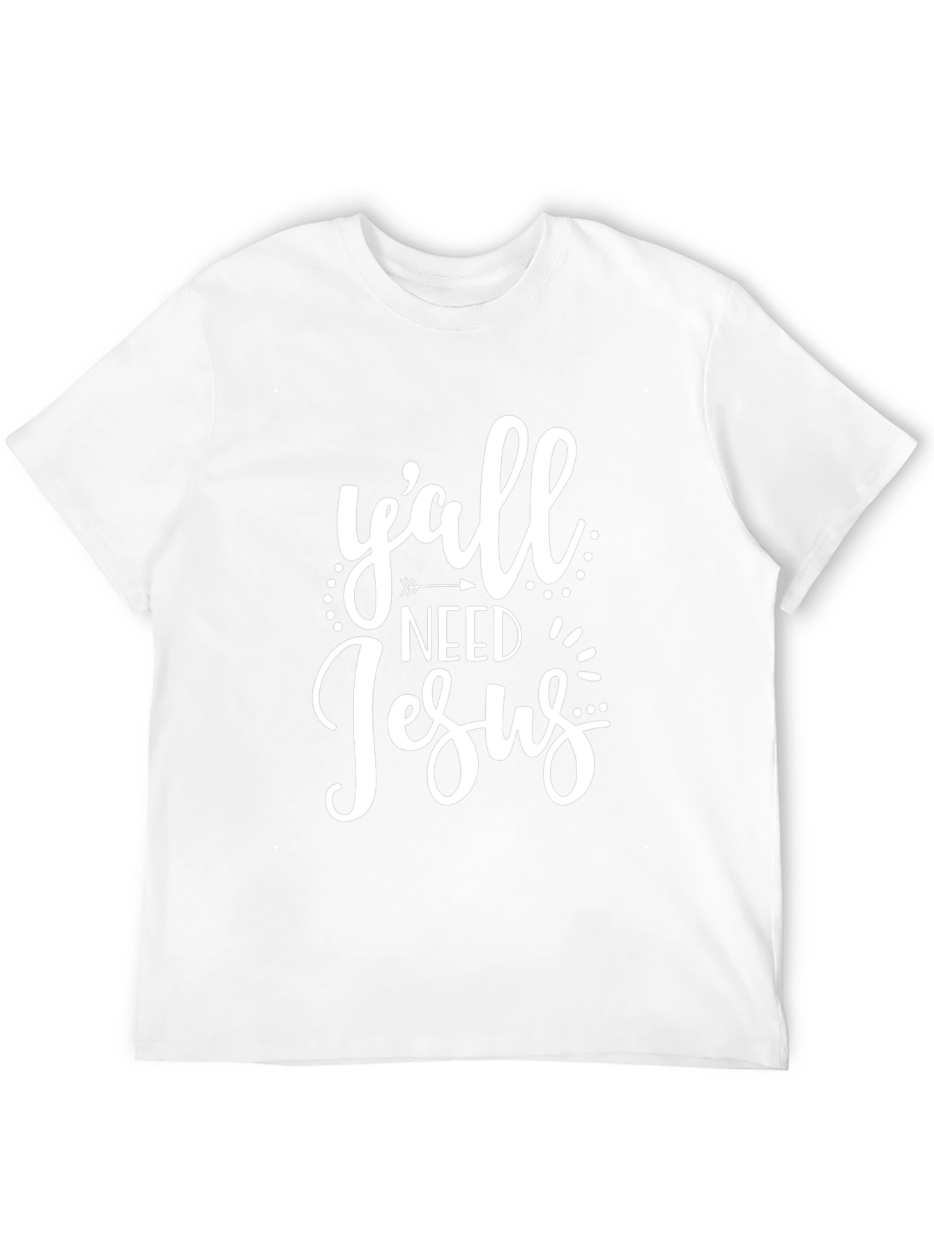 Yall Need Jesus Black Graphic Tee