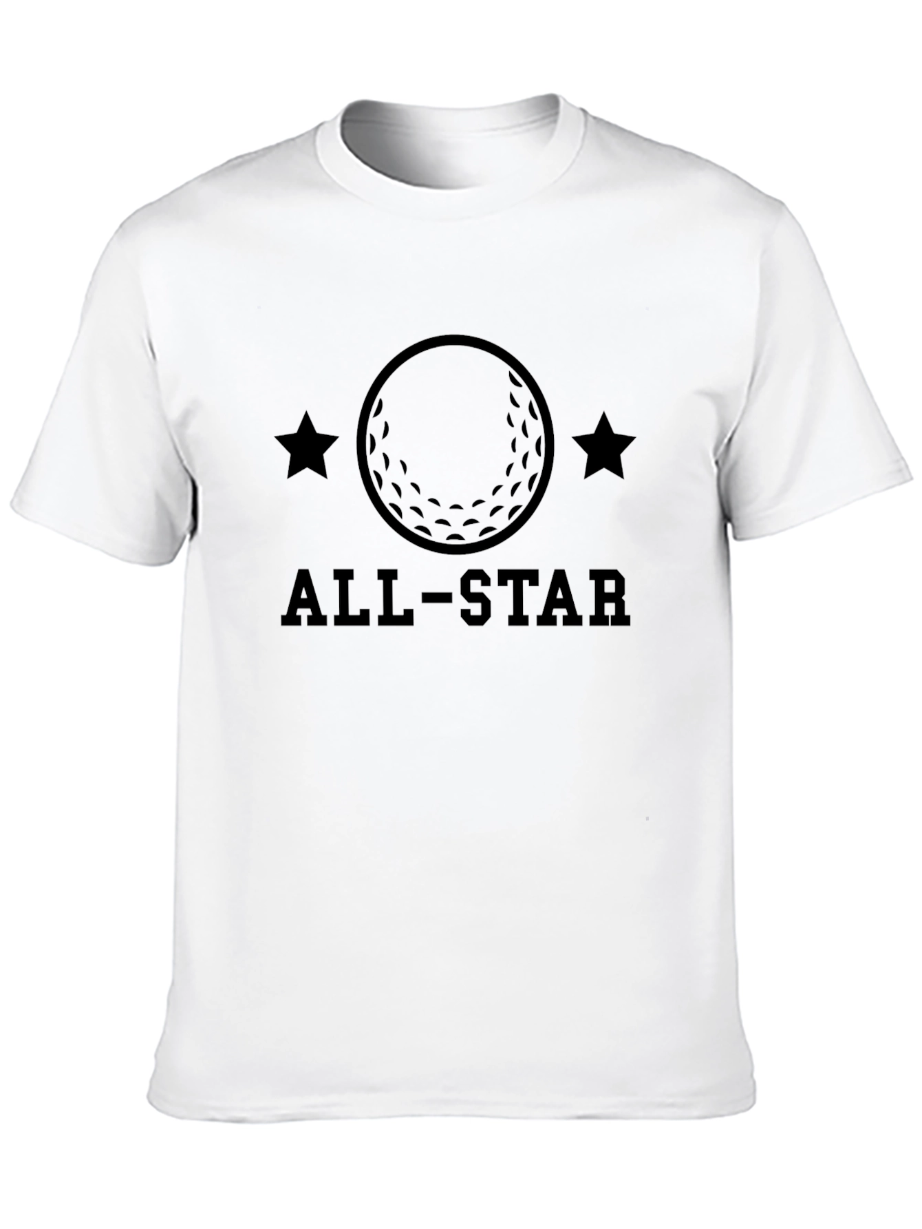 All-Star Golf Ball Graphic T-Shirt