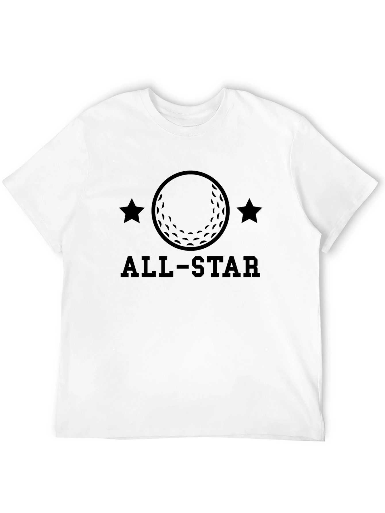 All-Star Golf Ball Graphic T-Shirt