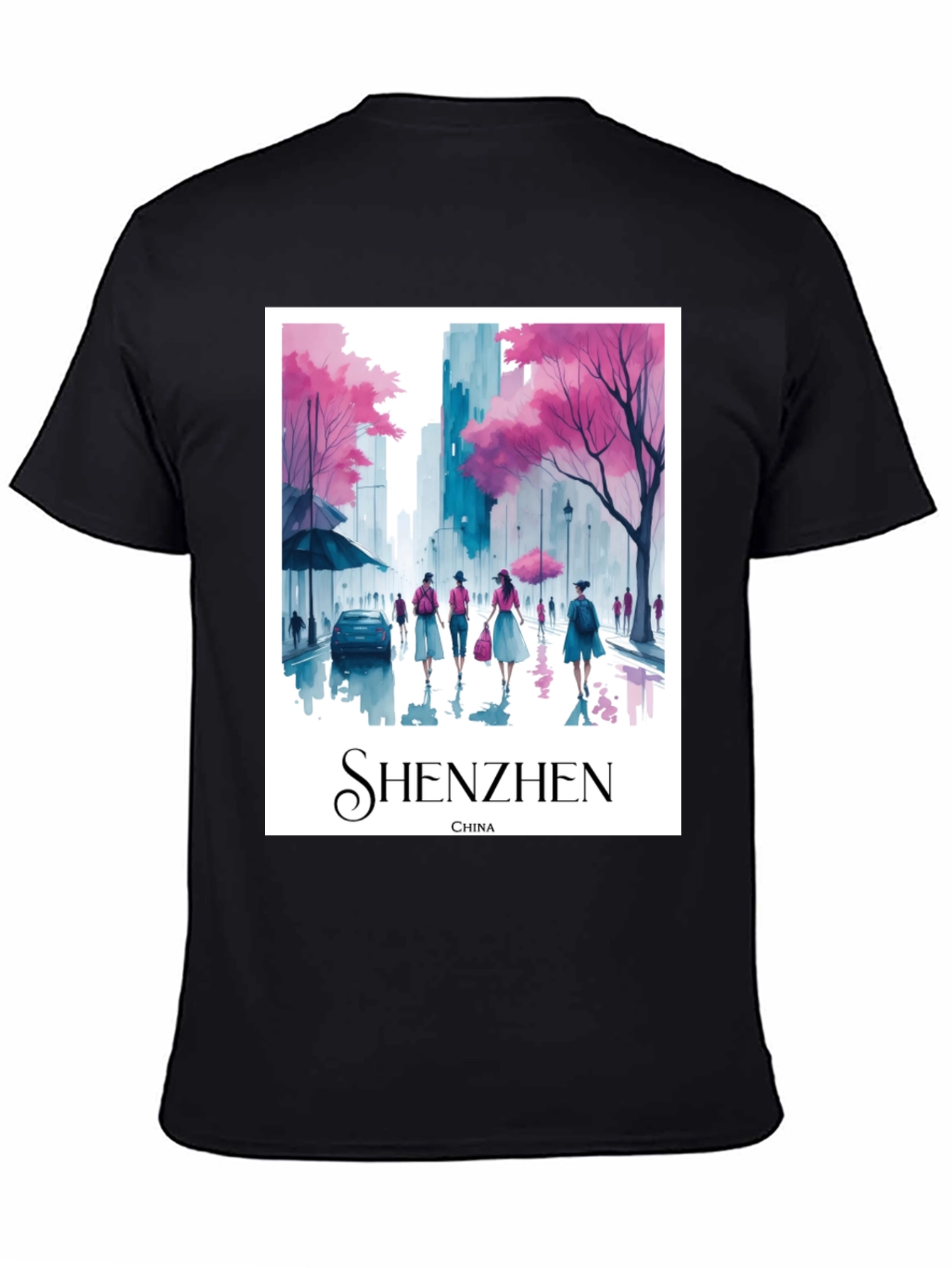 Shenzhen China Art T-Shirt