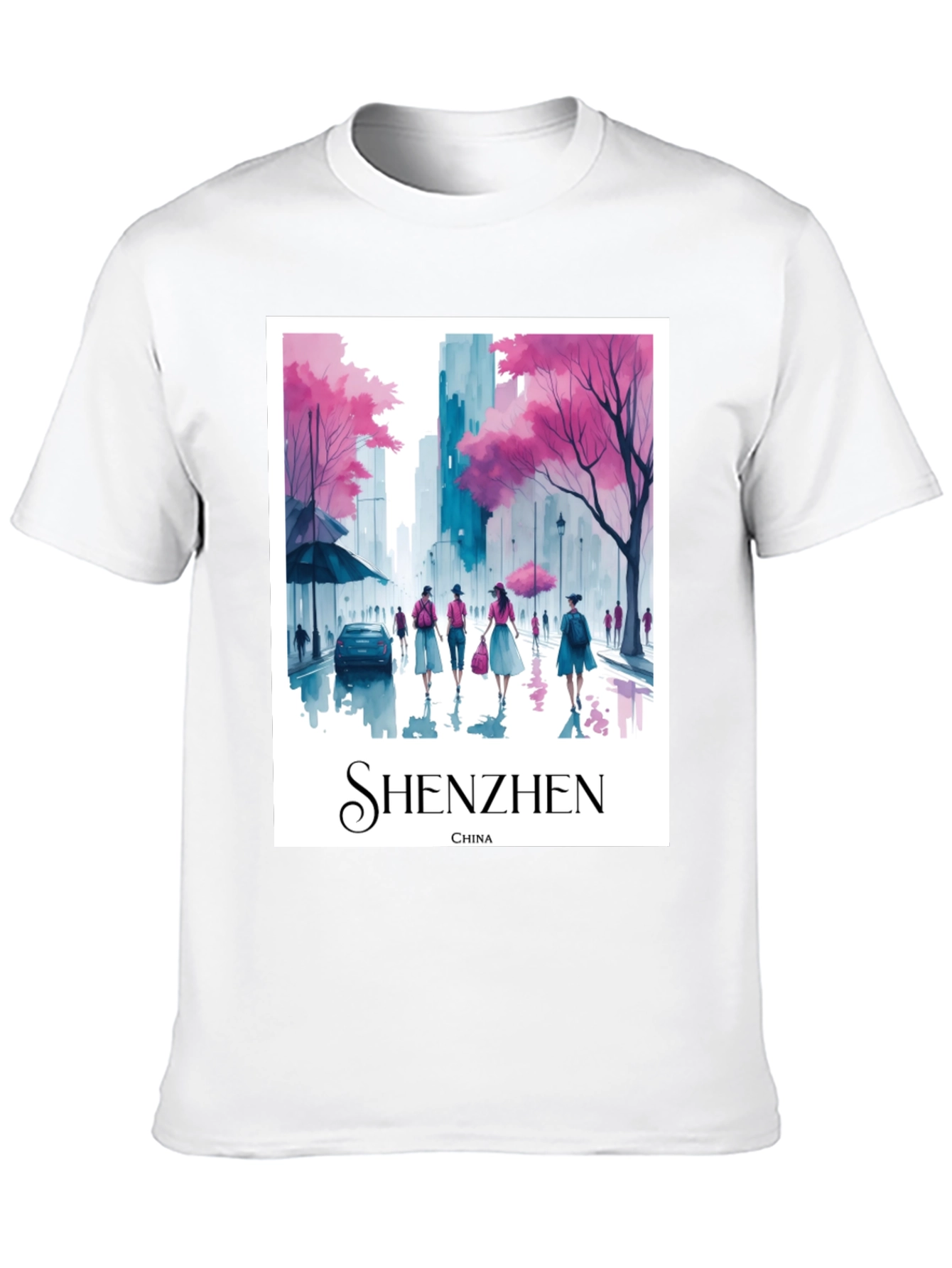 Shenzhen China Art T-Shirt