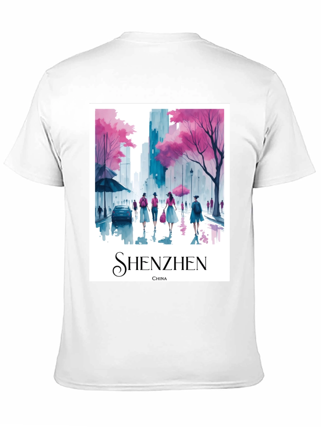 Shenzhen China Art T-Shirt