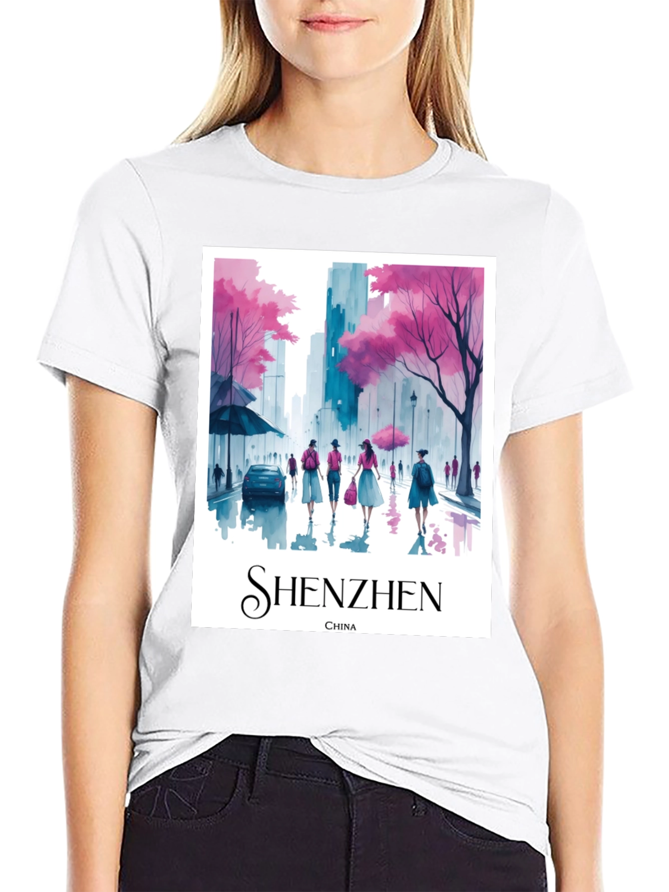 Shenzhen China Art T-Shirt