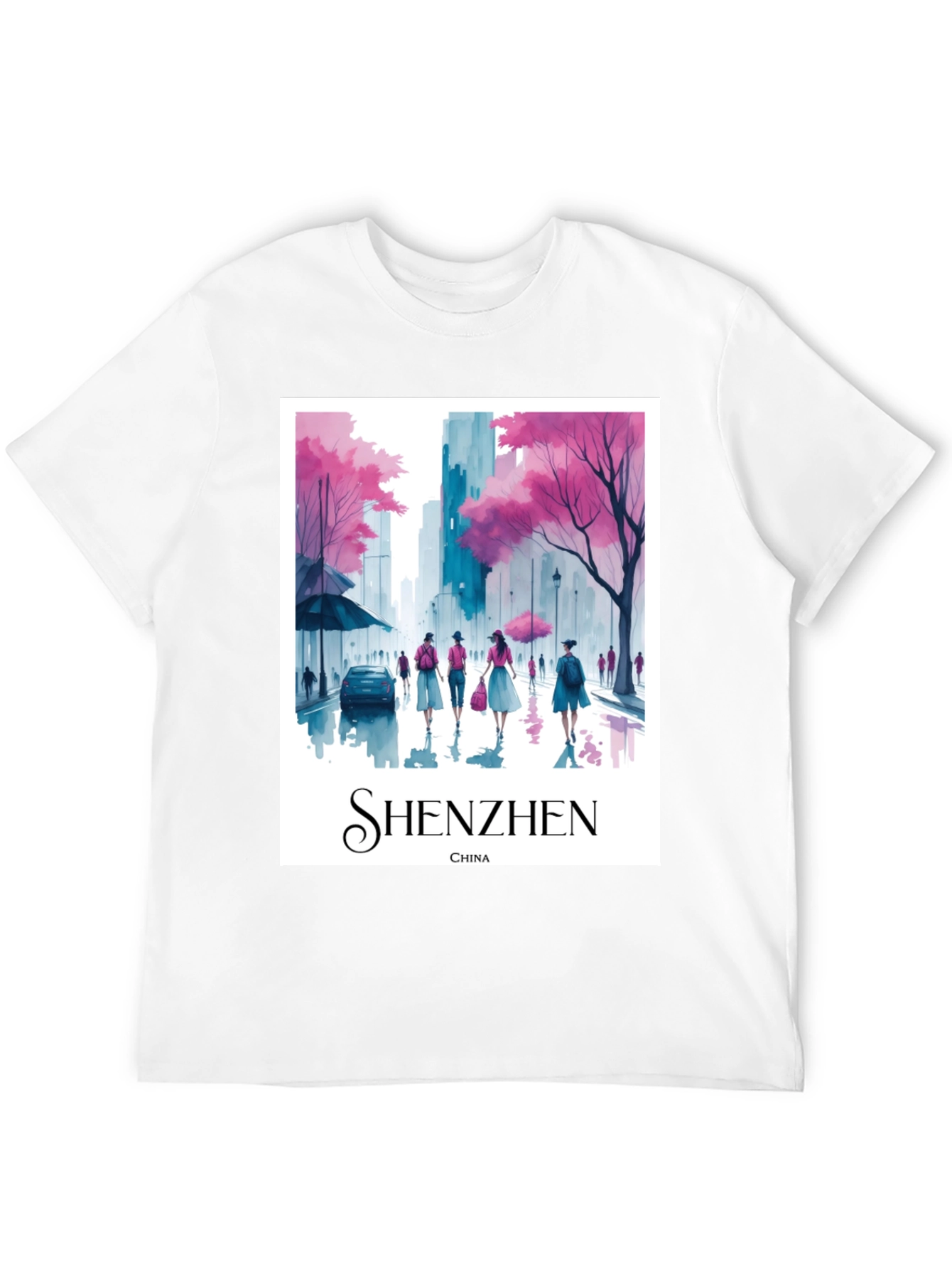 Shenzhen China Art T-Shirt