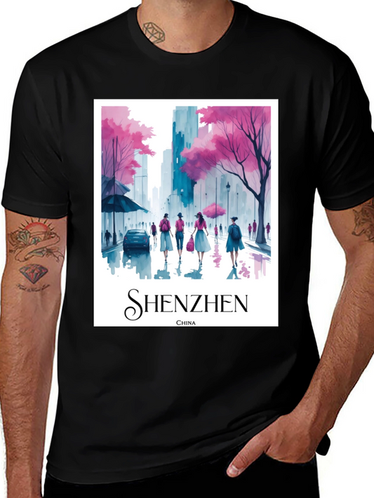 Shenzhen China Art T-Shirt