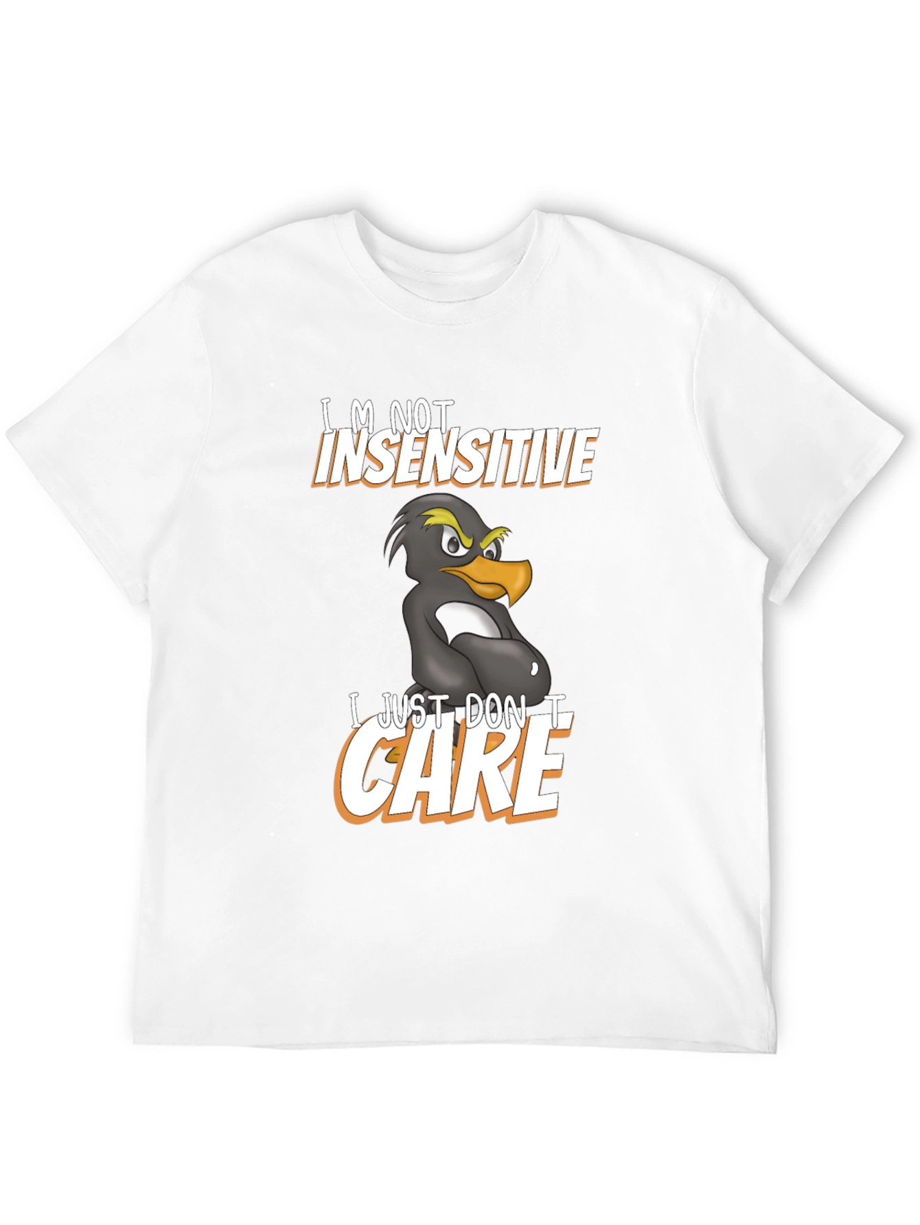 Funny Im Not Insensitive Penguin Graphic T-Shirt