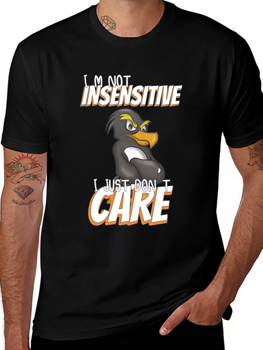 Funny Im Not Insensitive Penguin Graphic T-Shirt