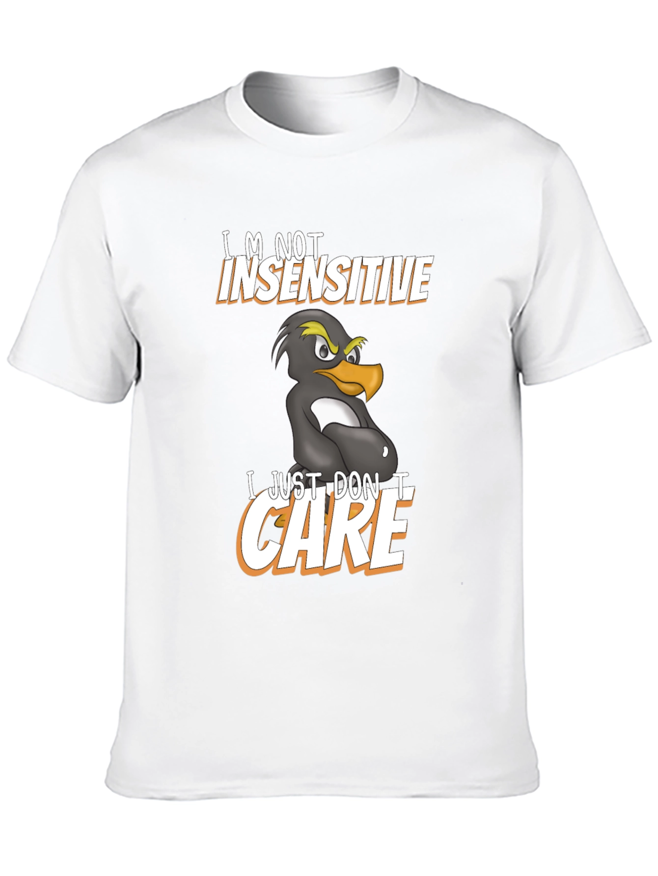 Funny Im Not Insensitive Penguin Graphic T-Shirt
