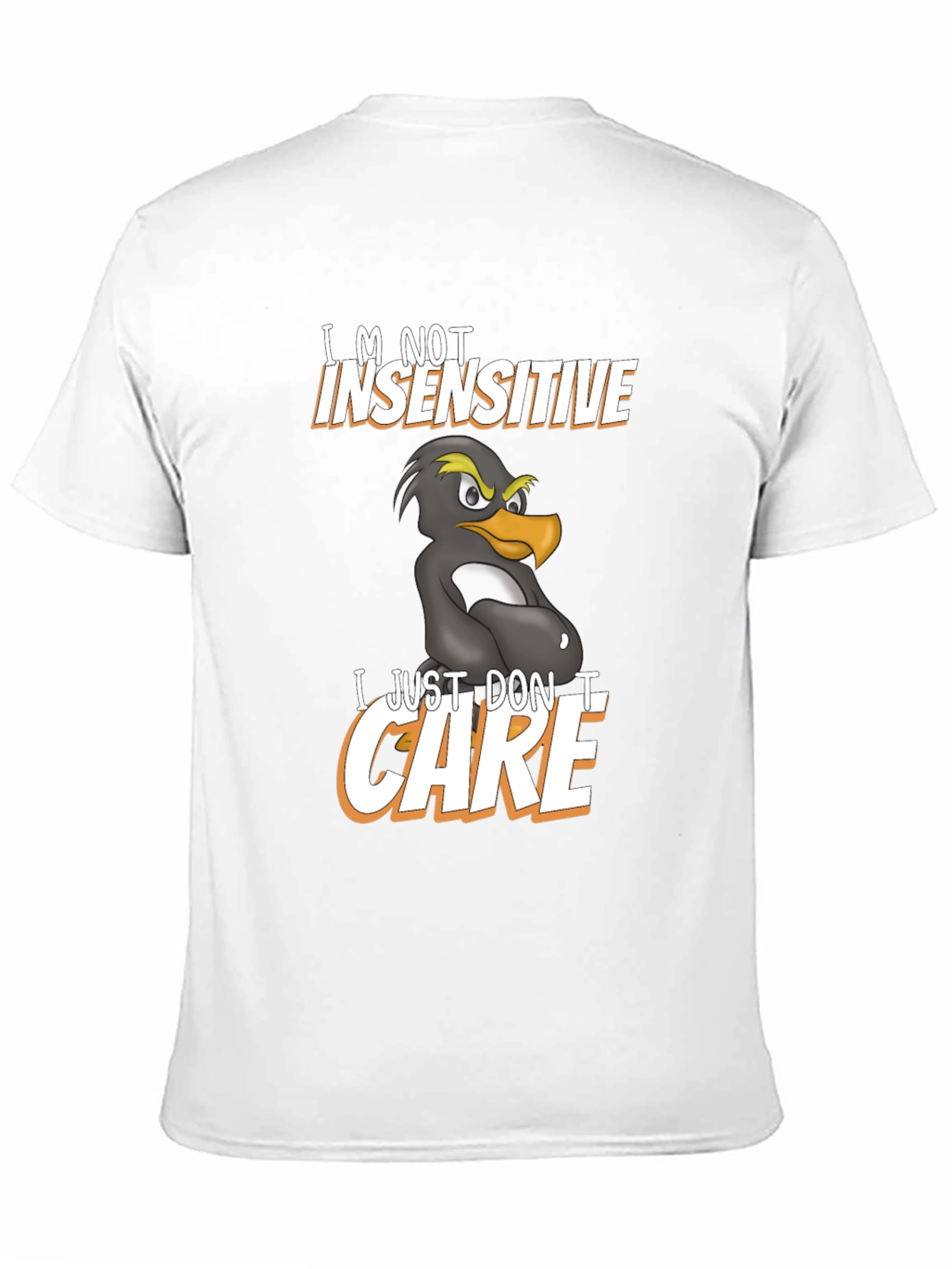 Funny Im Not Insensitive Penguin Graphic T-Shirt