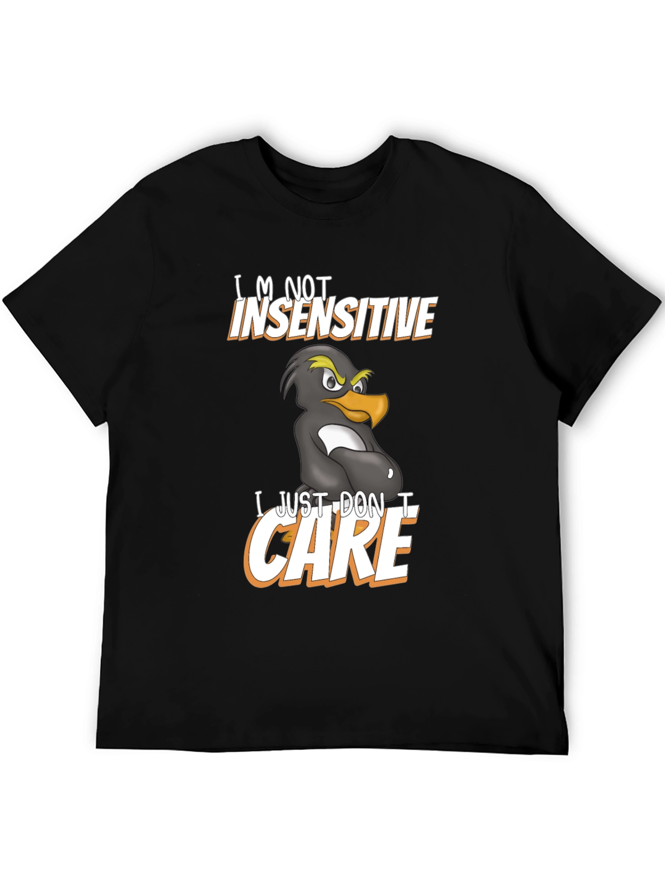Funny Im Not Insensitive Penguin Graphic T-Shirt