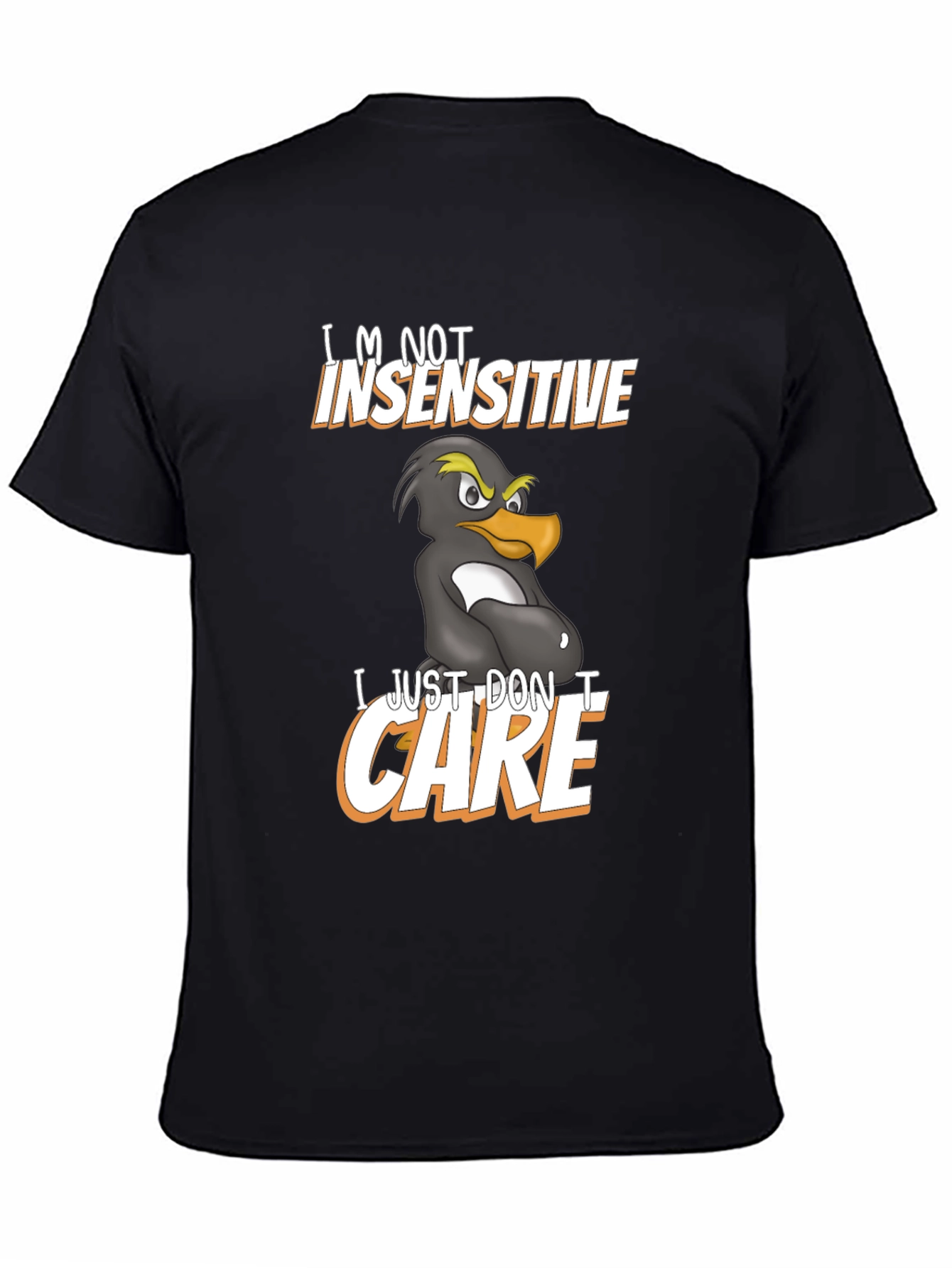 Funny Im Not Insensitive Penguin Graphic T-Shirt