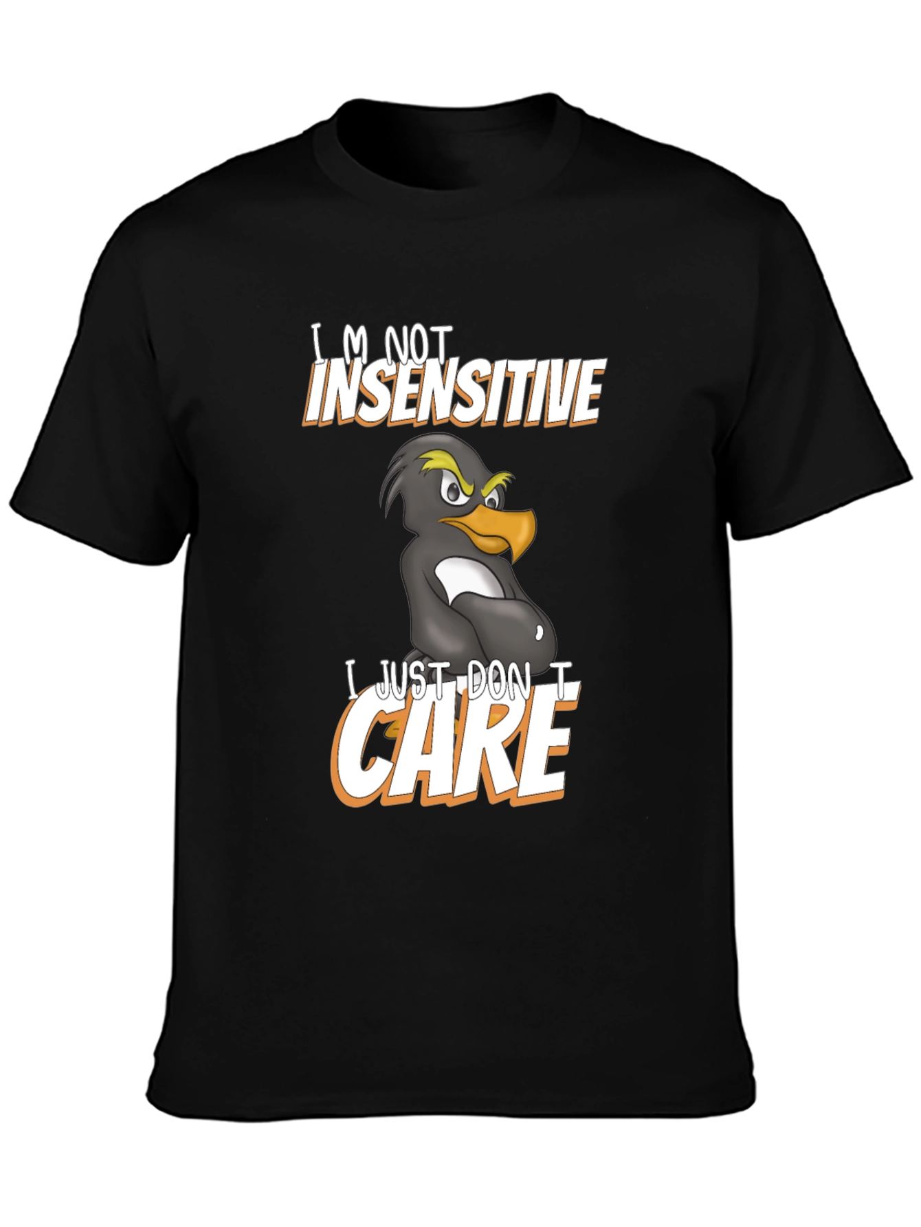 Funny Im Not Insensitive Penguin Graphic T-Shirt
