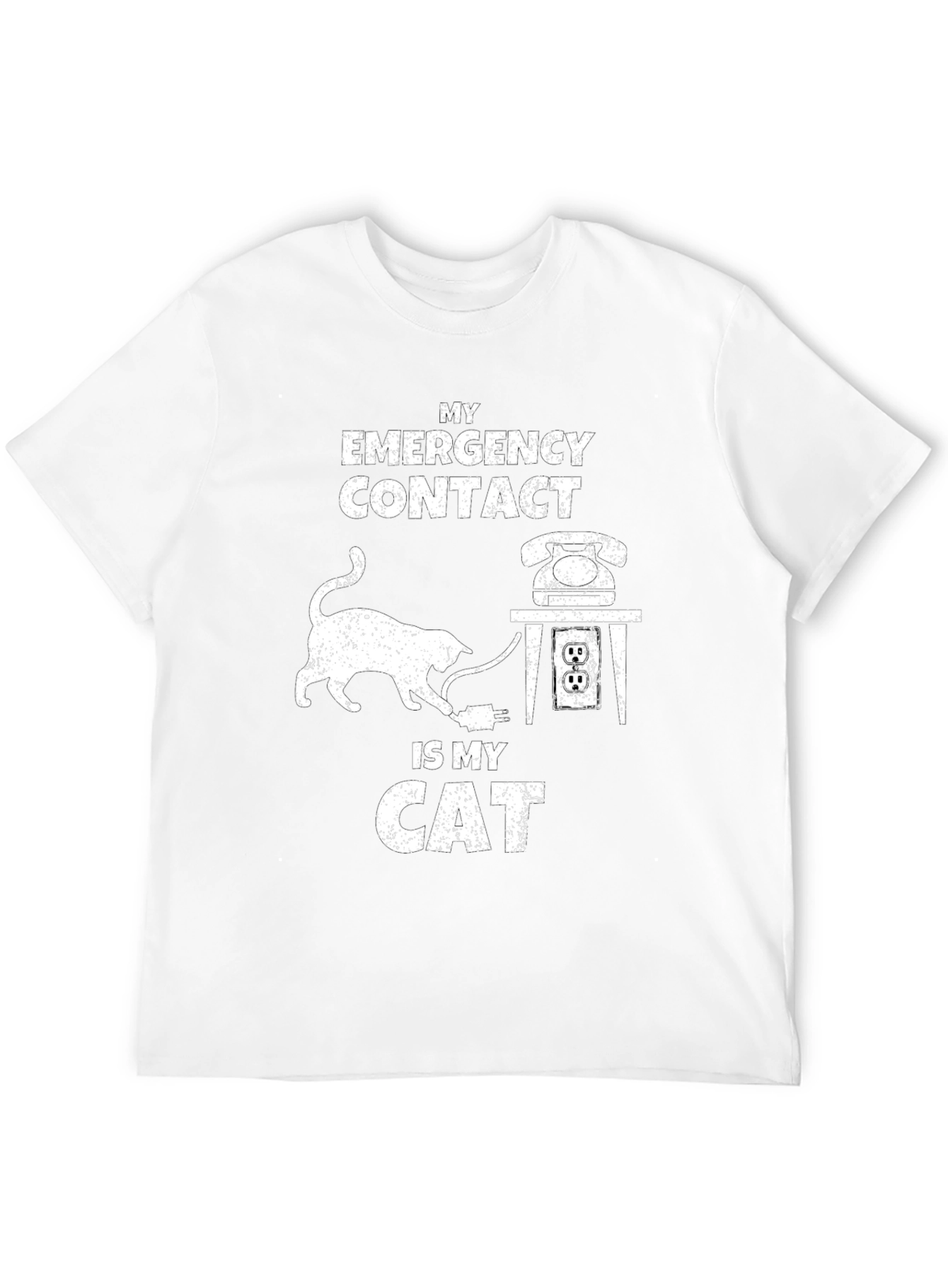 My Emergency Contact is My Cat T-Shirt