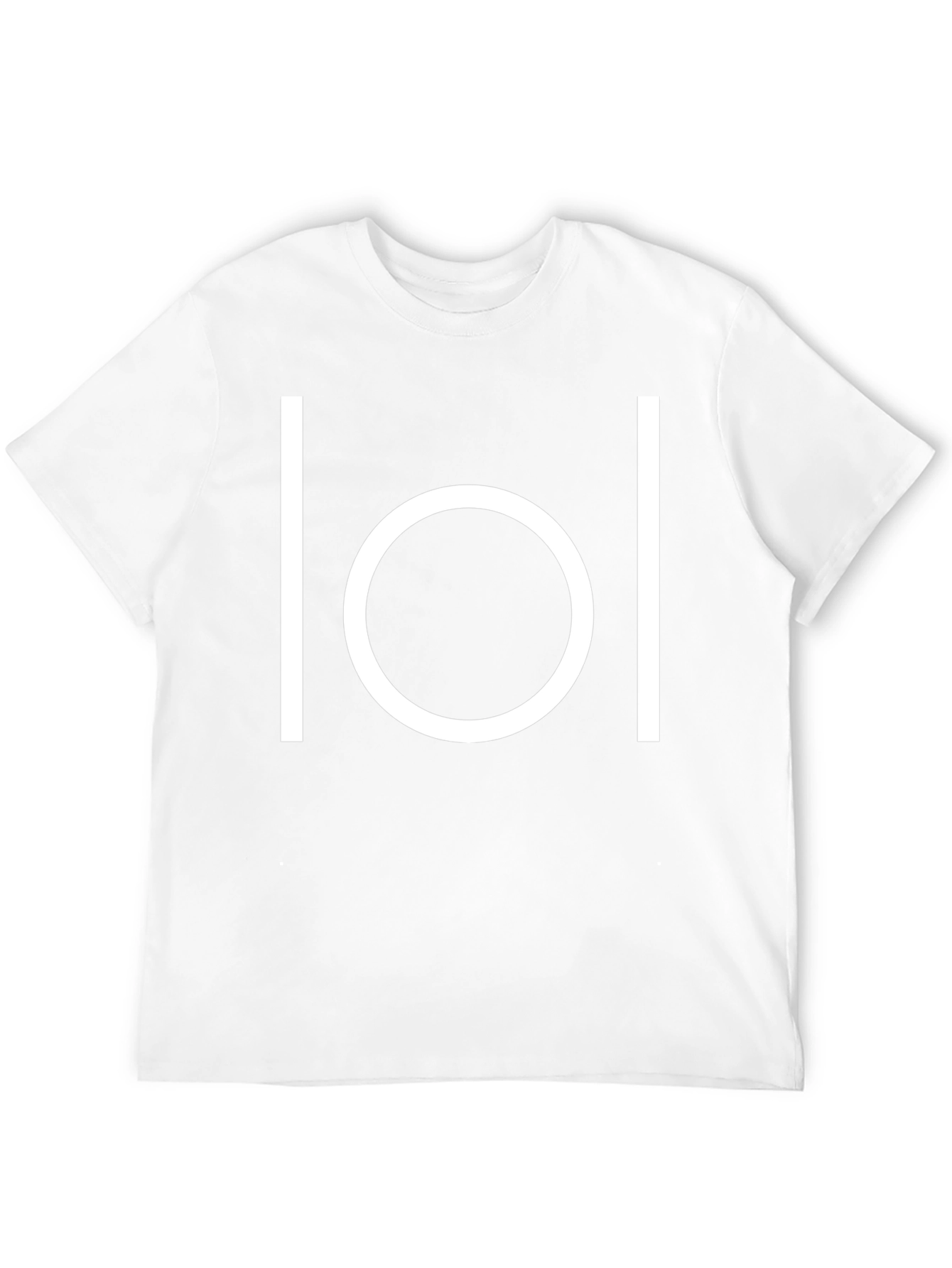 Minimalist LOL Symbol Black T-Shirt