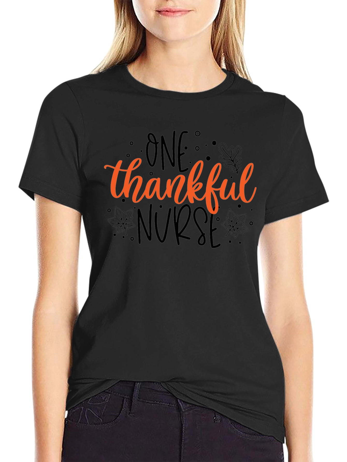 Thankful Nurse T-Shirt - Fall Apparel