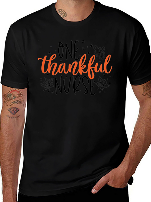 Thankful Nurse T-Shirt - Fall Apparel