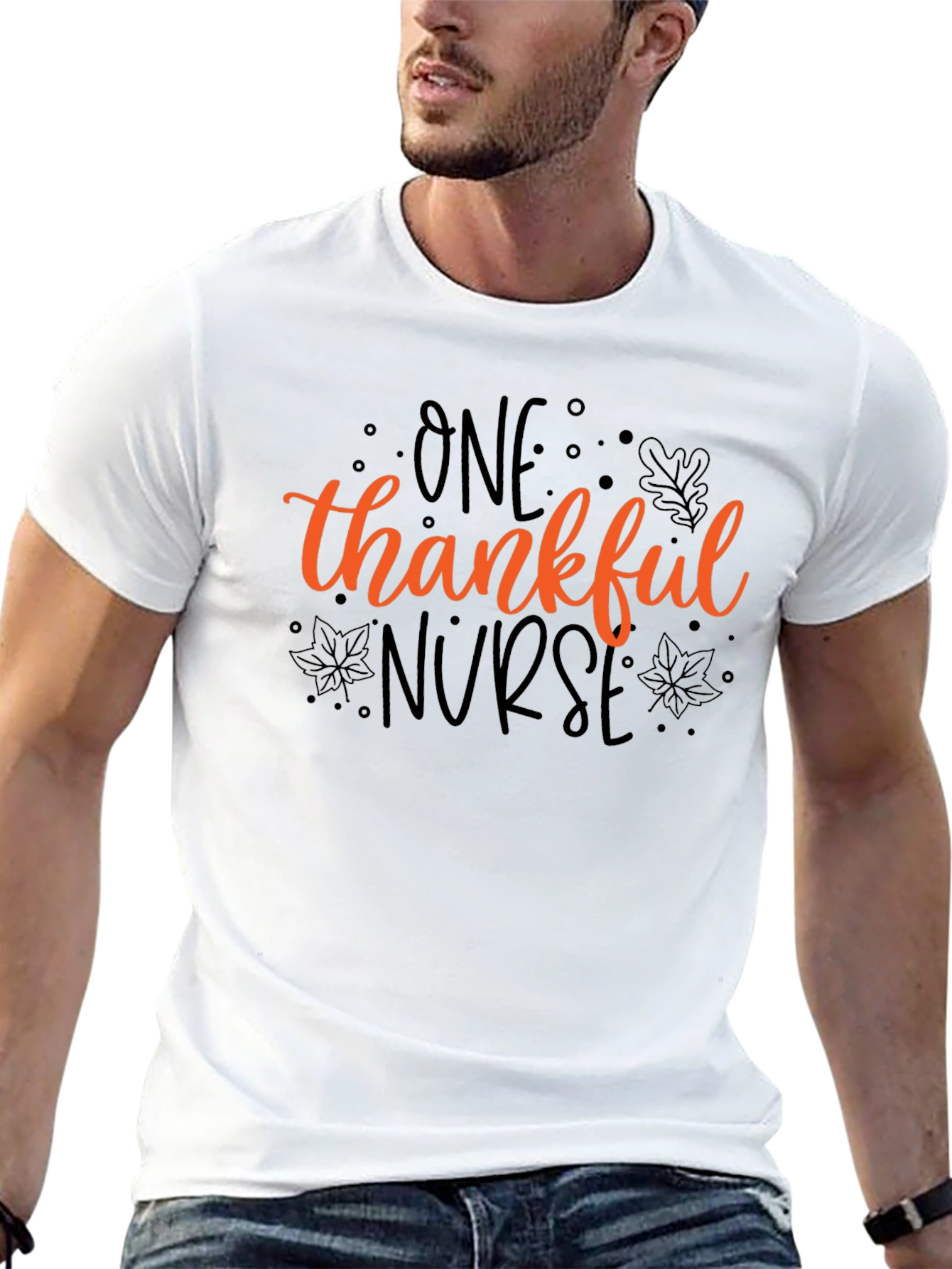 Thankful Nurse T-Shirt - Fall Apparel