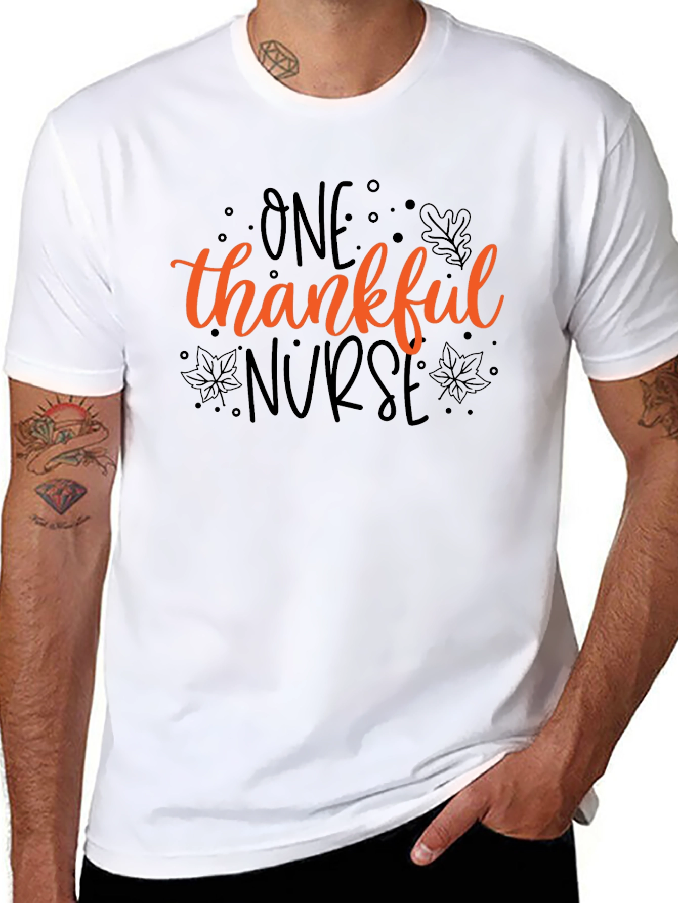 Thankful Nurse T-Shirt - Fall Apparel