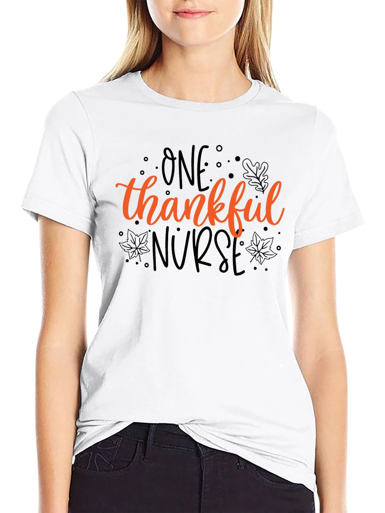 Thankful Nurse T-Shirt - Fall Apparel
