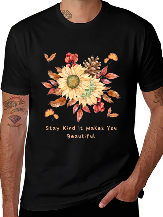 Kindness Sunflower Graphic Tee