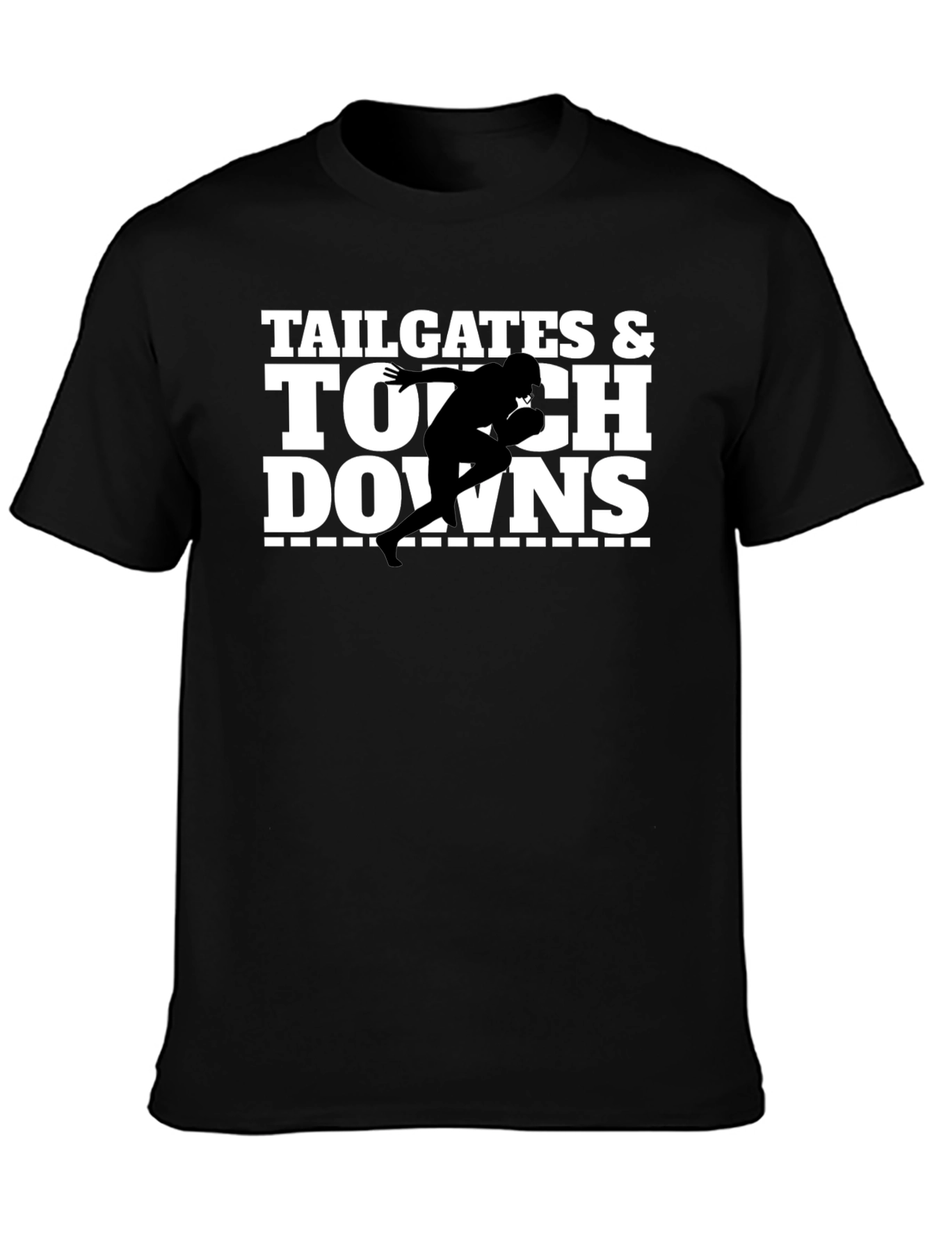 Tailgates & Touchdowns Football Graphic T-Shirt