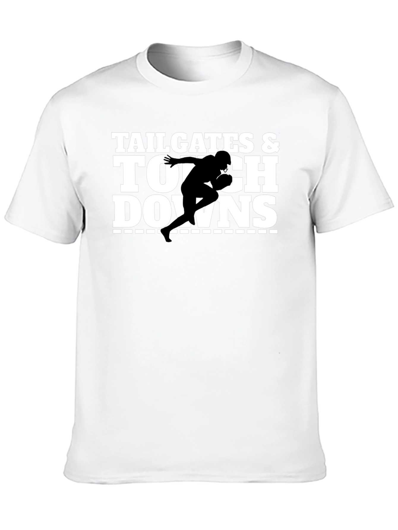 Tailgates & Touchdowns Football Graphic T-Shirt