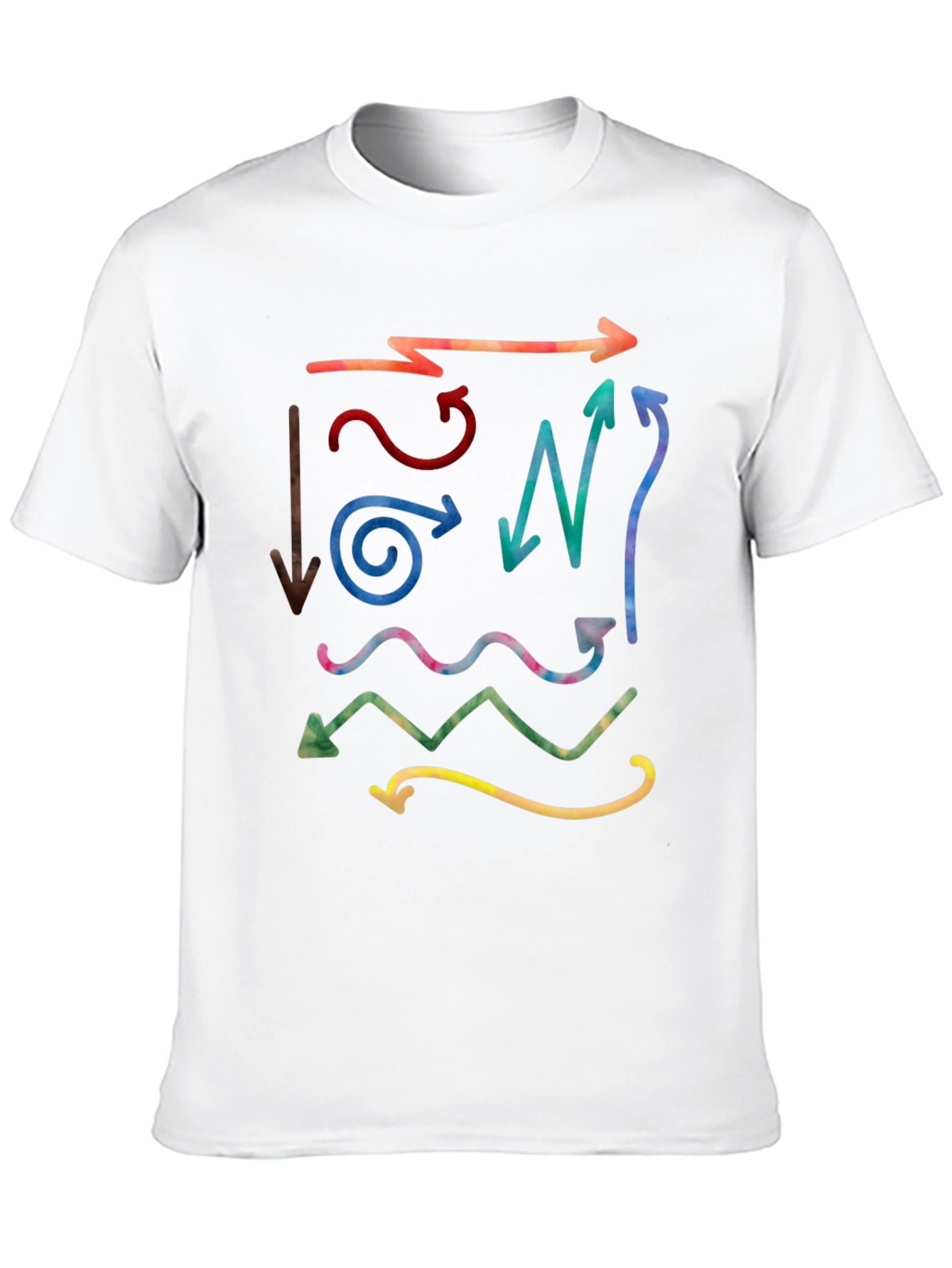 Arrow Graphic Black T-Shirt
