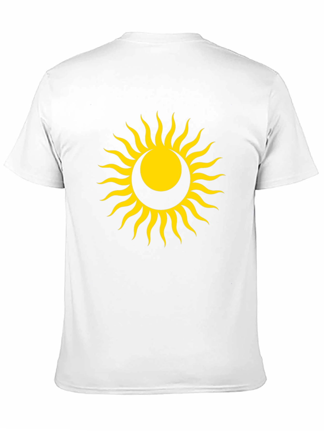 Sun and Moon Graphic Tee - Unisex Black T-Shirt