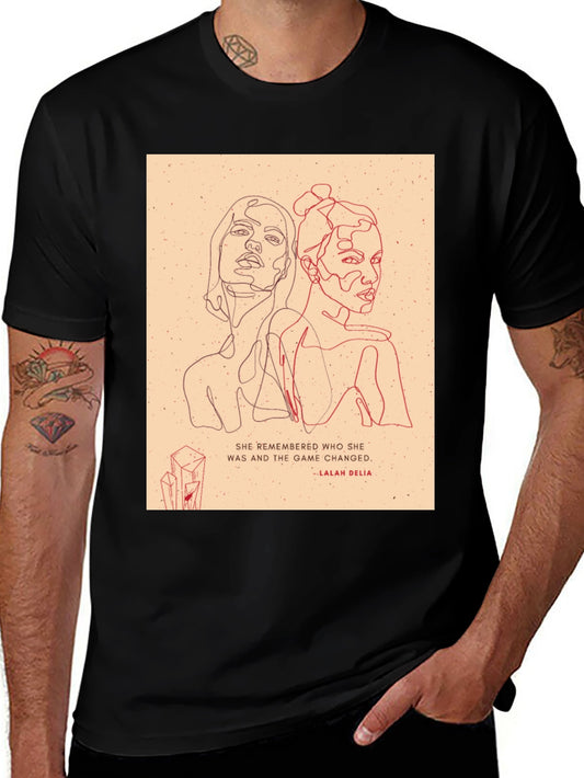 Empowered Women Graphic Tee - Unisex Black T-Shirt