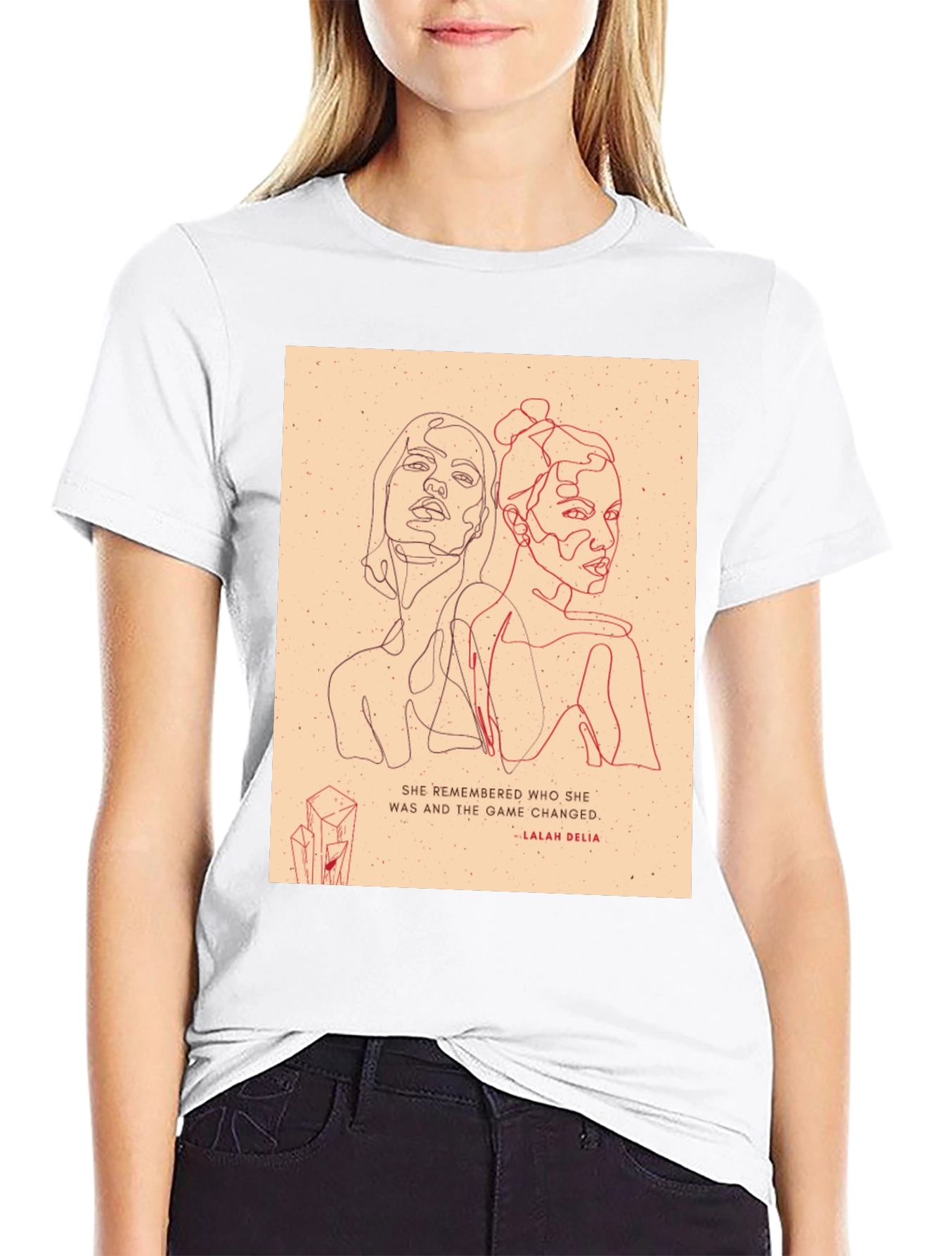 Empowered Women Graphic Tee - Unisex Black T-Shirt