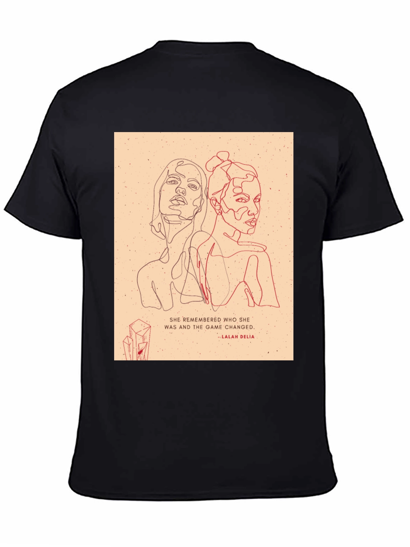 Empowered Women Graphic Tee - Unisex Black T-Shirt