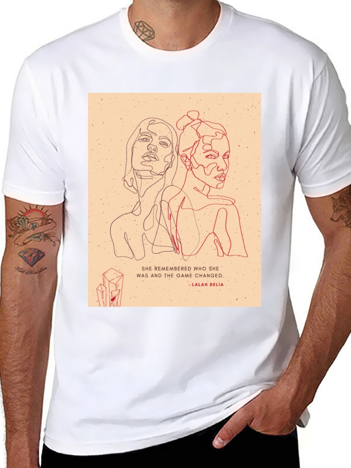 Empowered Women Graphic Tee - Unisex Black T-Shirt