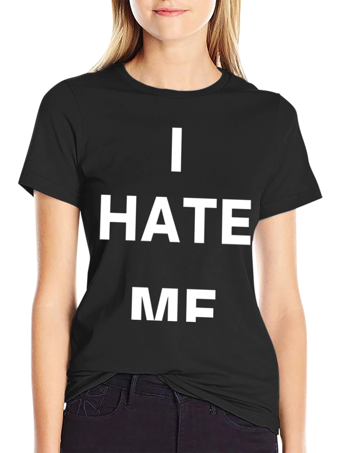I HATE ME Graphic T-Shirt - Bold Statement Tee