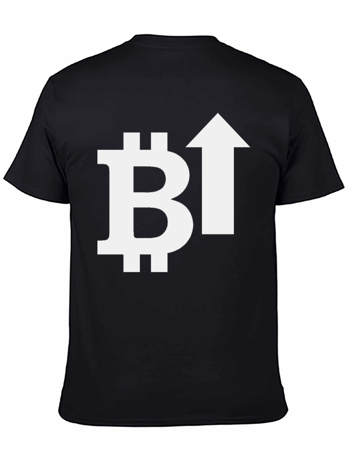 Bitcoin Crypto Upward Trend Graphic T-Shirt