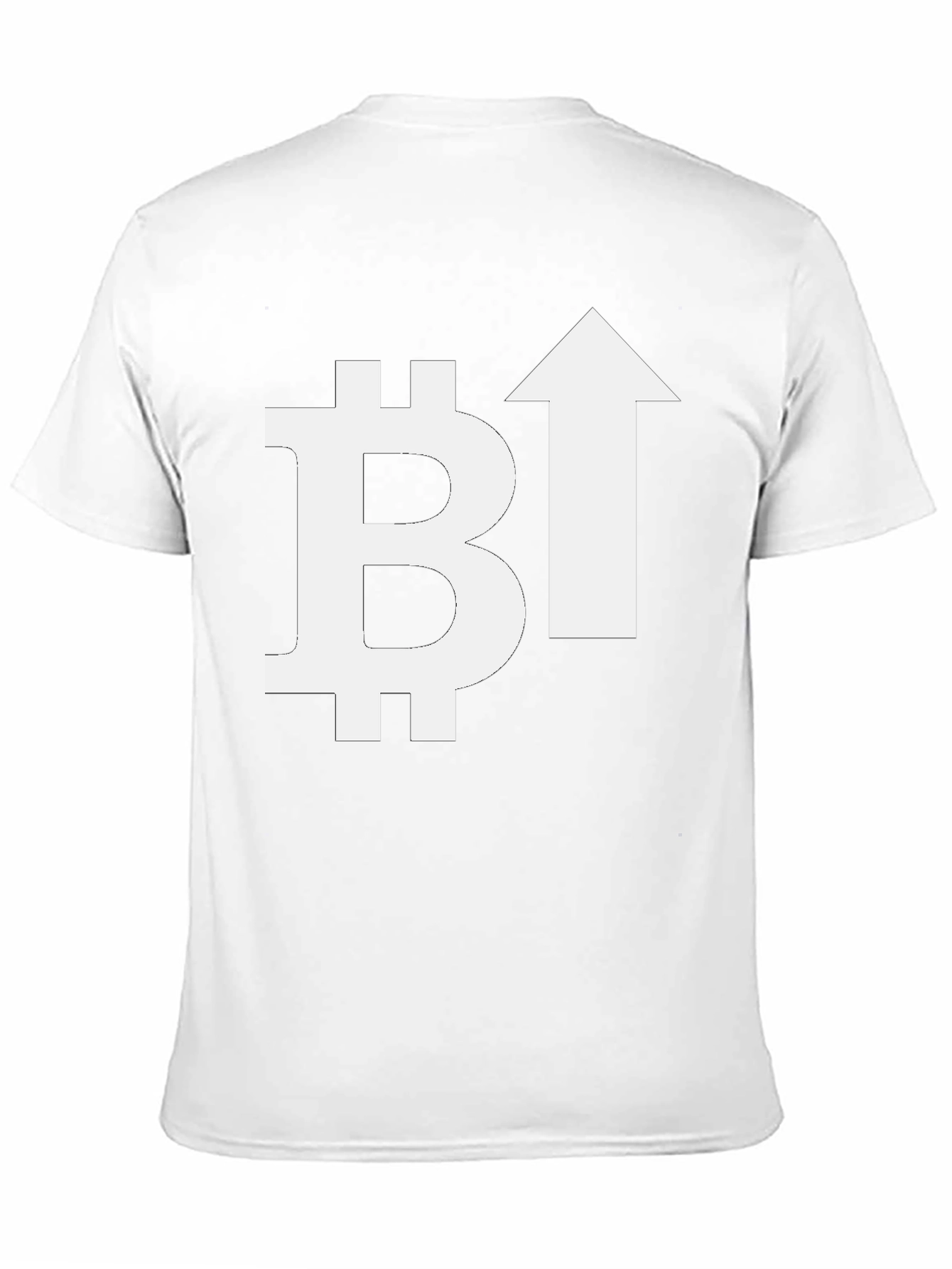Bitcoin Crypto Upward Trend Graphic T-Shirt