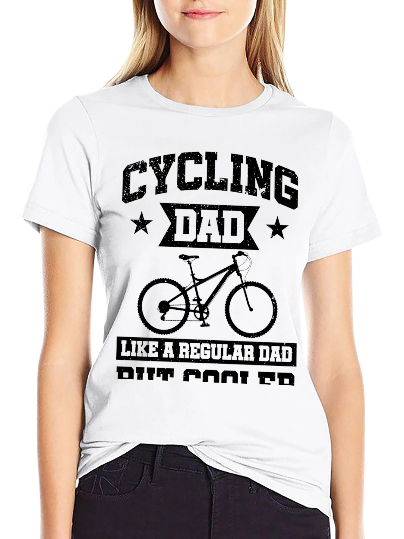 Cycling Dad T-Shirt - Cool Dad Tee